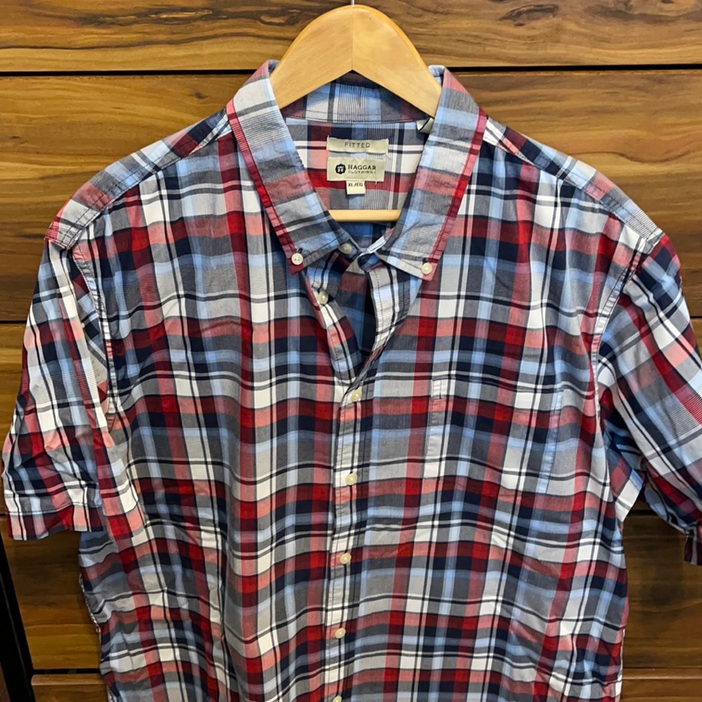 Haggar button down shirt